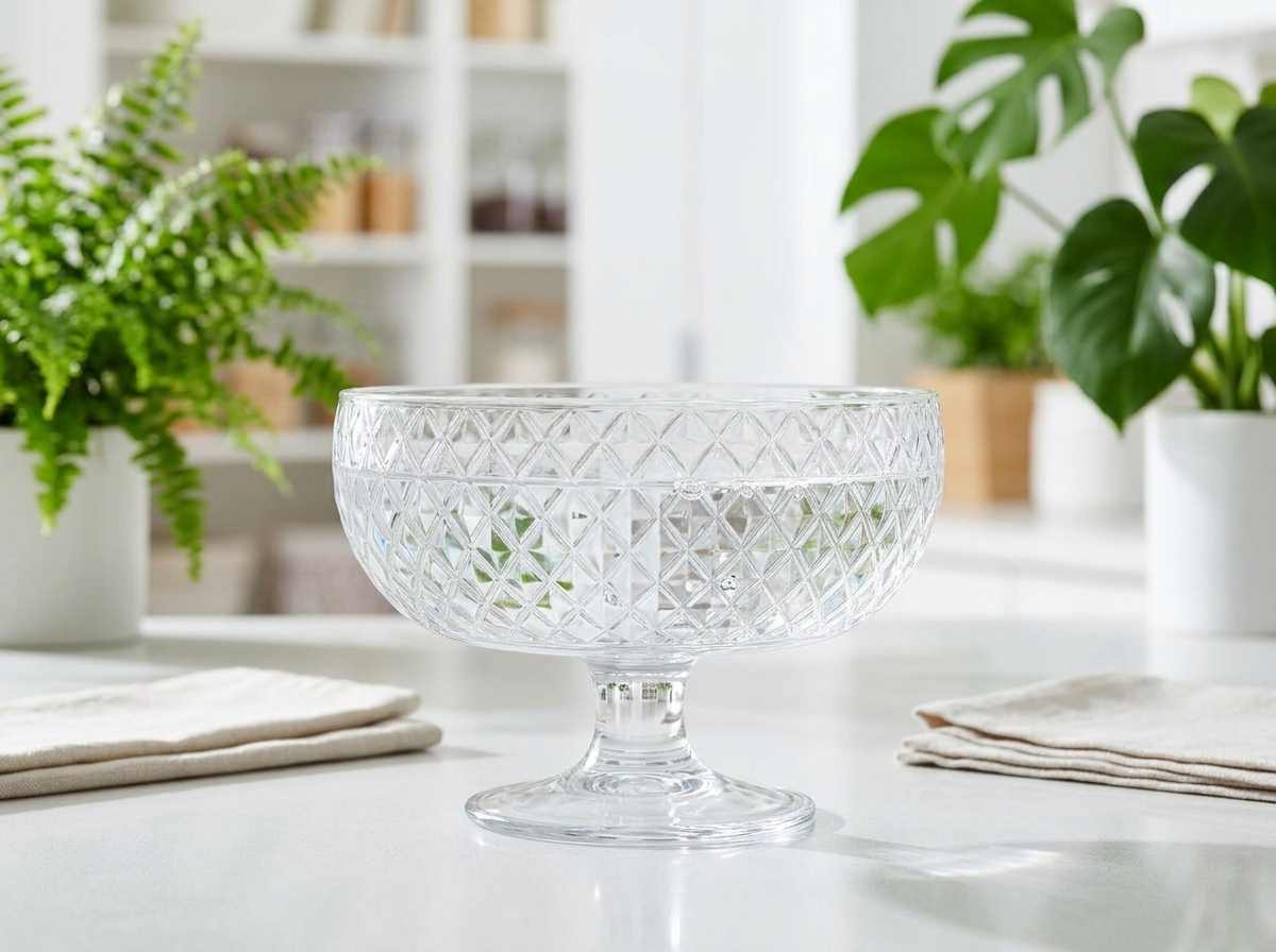 Miss Well Diamond Footed Confectionery Bowl