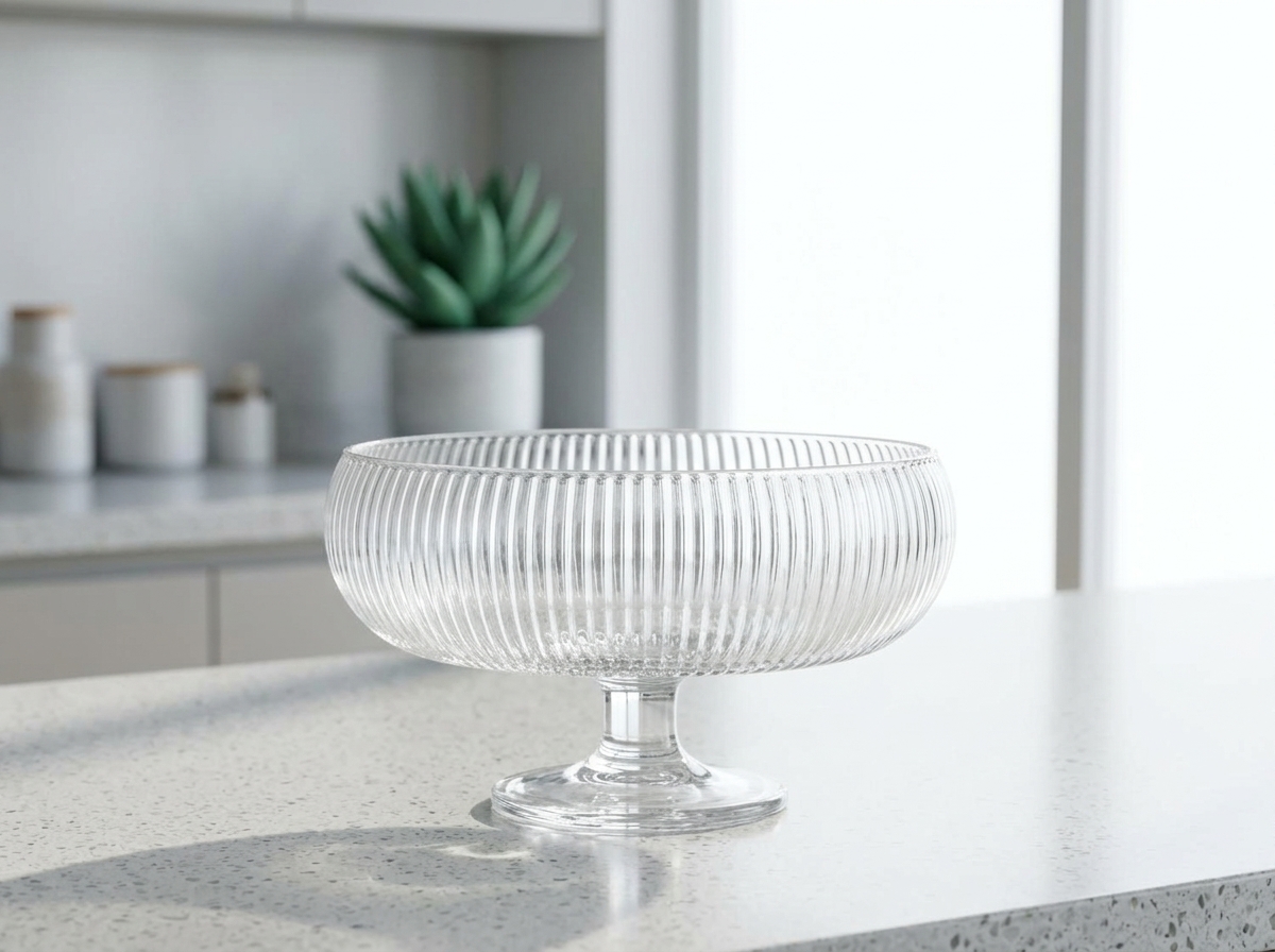 Miss Well Fluted Footed Salad Compote