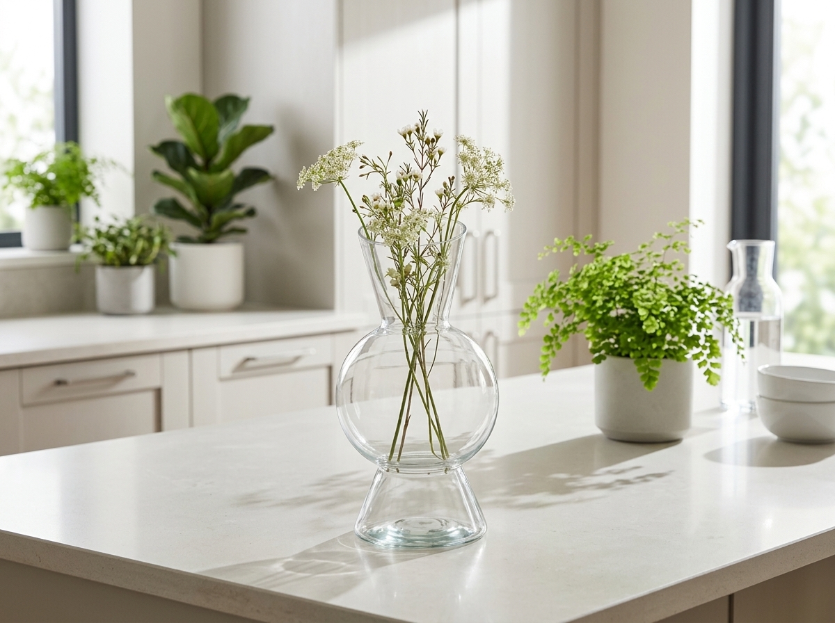 Miss Well Botanical Hourglass Flower Vase