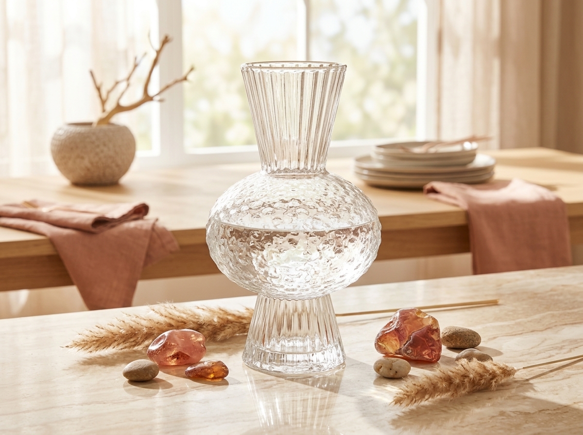 Süslü Home Sphere Accent Centerpiece Vase