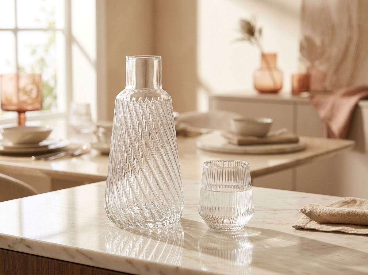 Süslü Home Nordic Spiral Water Pitcher
