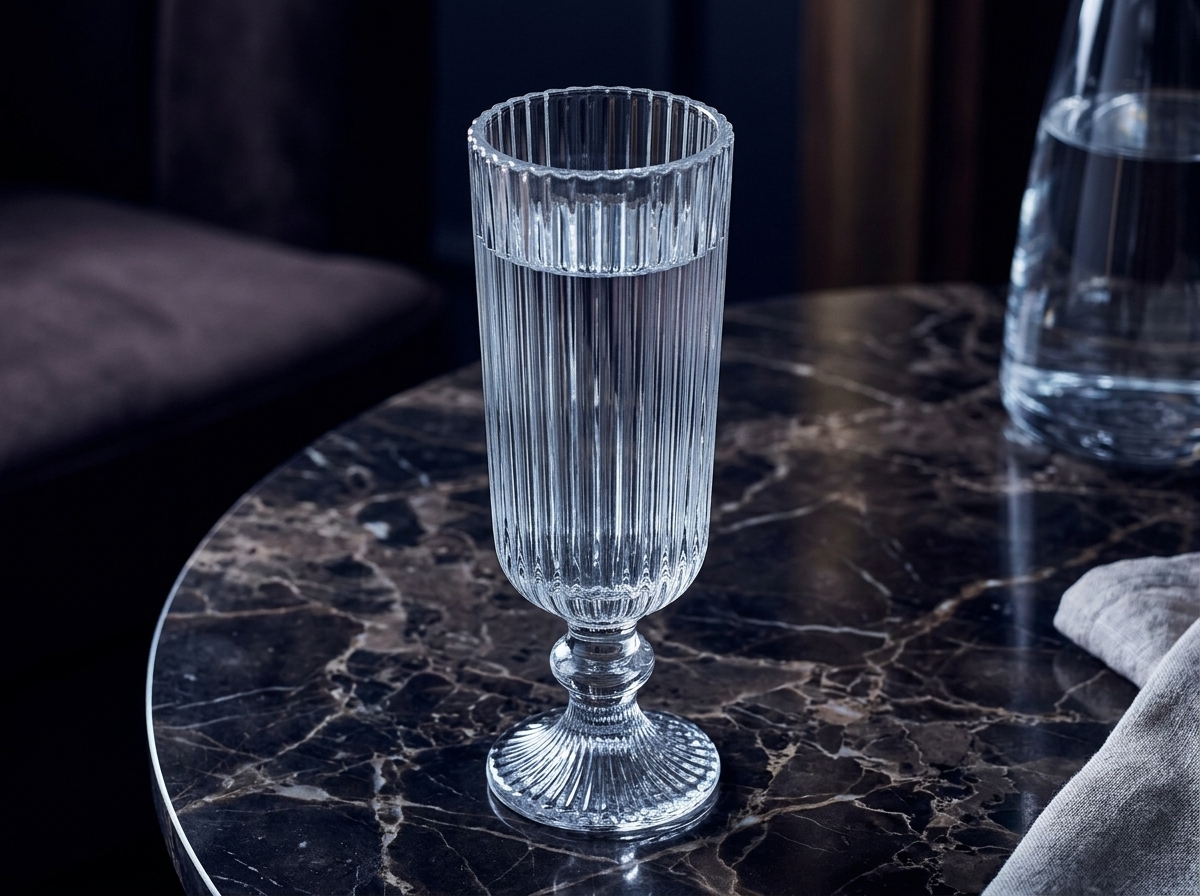 Tullo Tall Fluted Stemmed Goblet