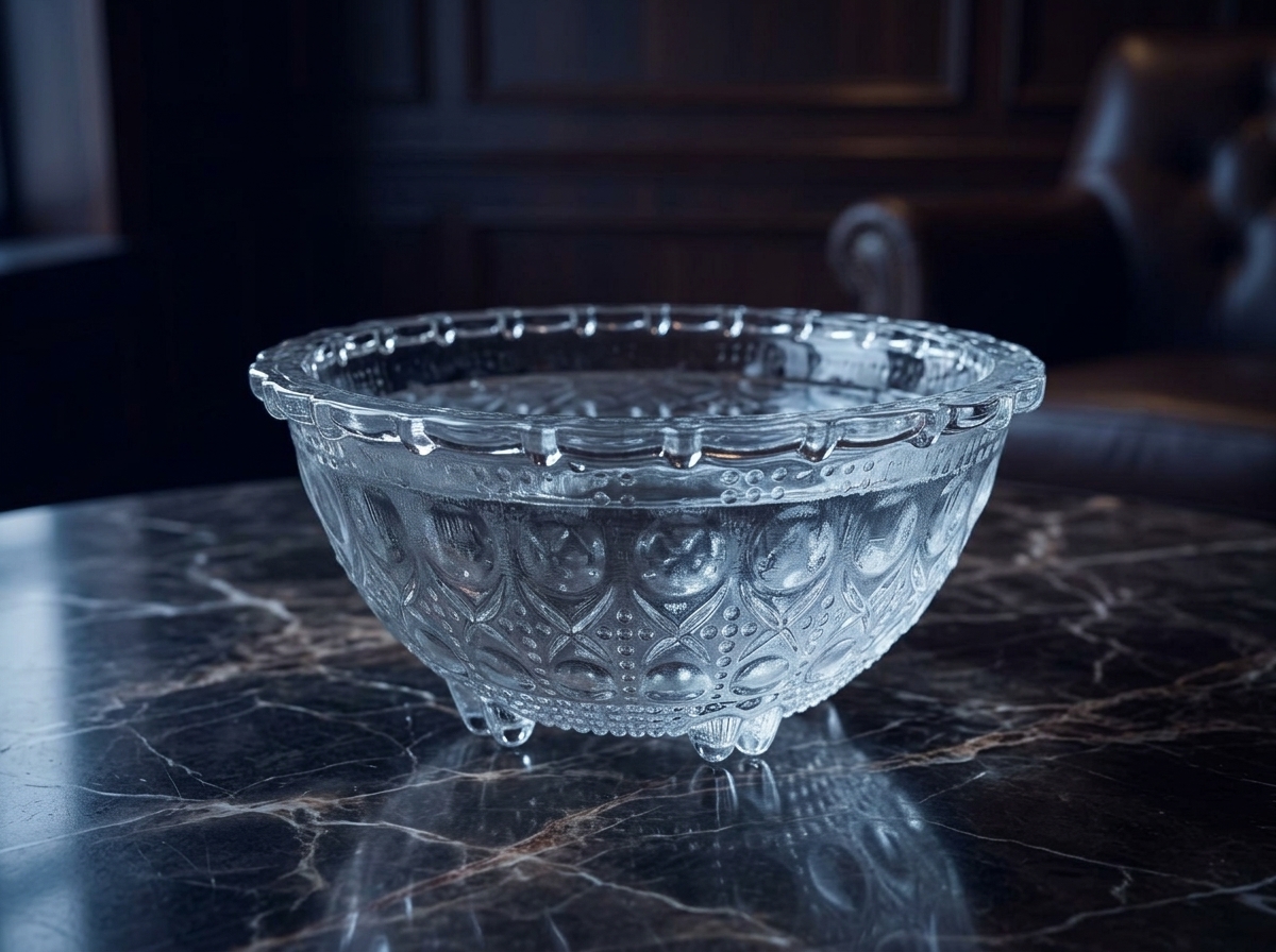 Tullo Pearl-Beaded Footed Dish