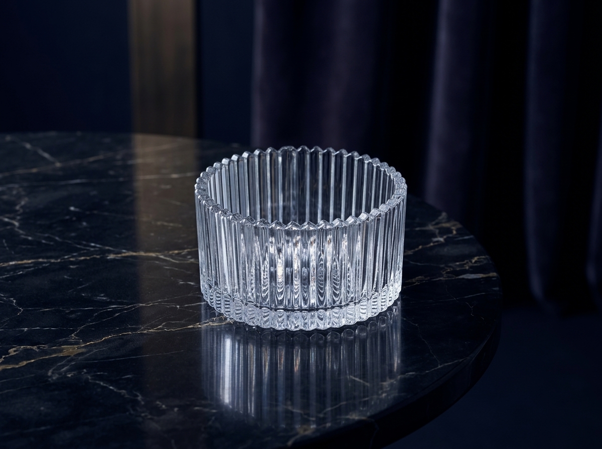 Tullo Cylindrical Fluted Serving Dish